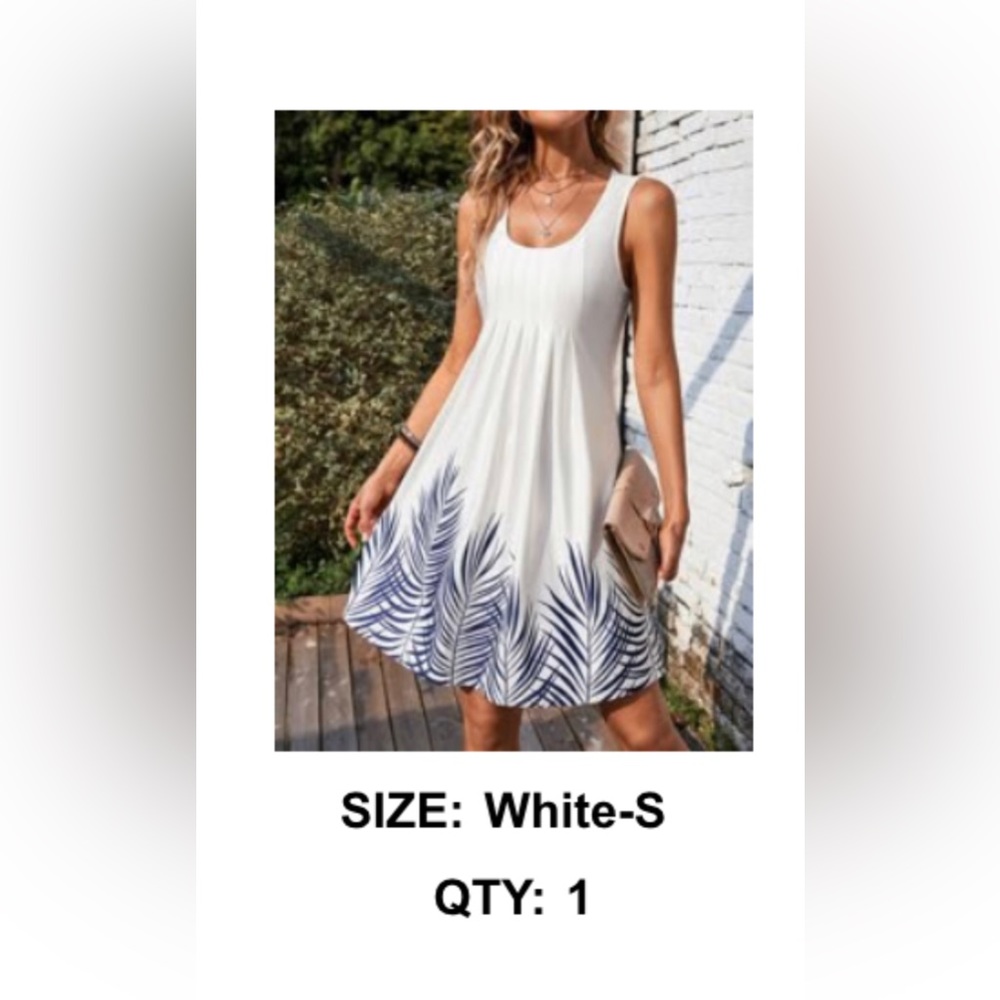 NWT Shein White Dress